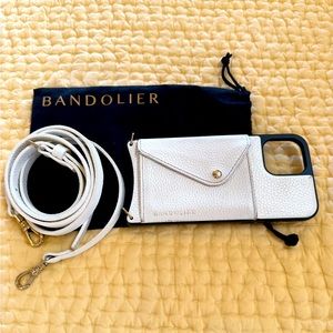 Bandolier iPhone case/card carrier